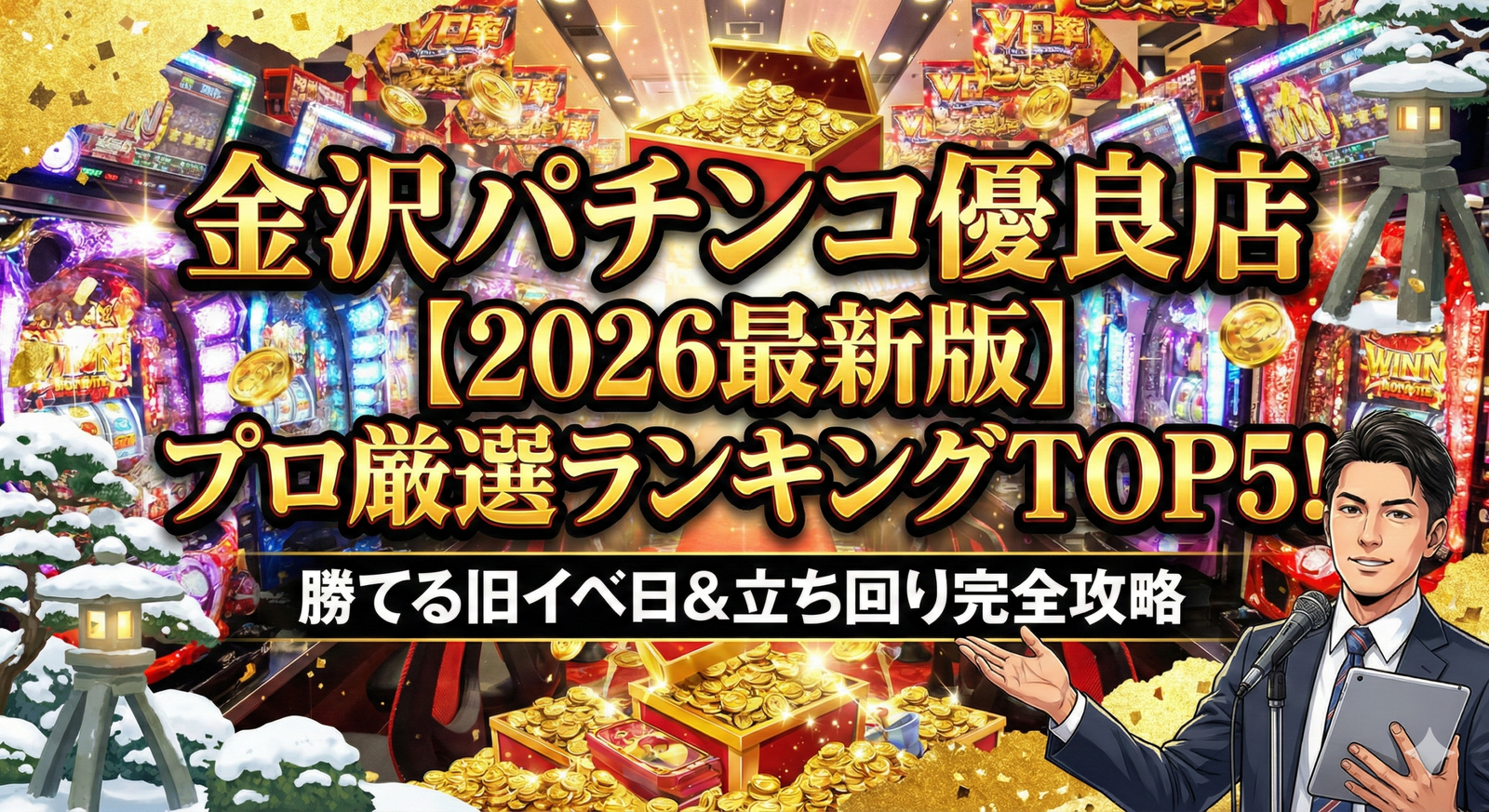 2026年最新】金沢市のパチンコ優良店おすすめランキングTOP5！プロが教える「勝てる旧イベ日」と換金率・立ち回り攻略 | パチンコタイムズ